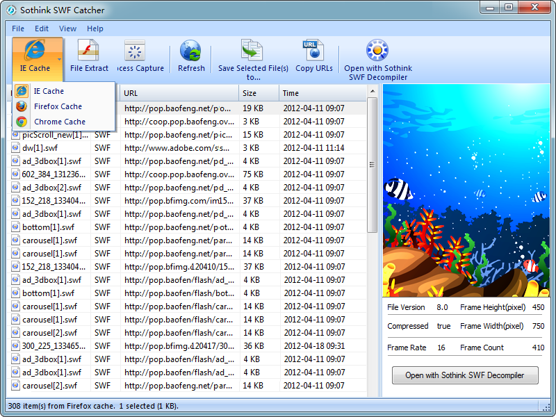 flash capture, flash saver, flash capture software, flash swf downloader, flash swf catcher, flash grabber, spy flash swf, get f