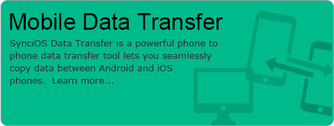 Syncios Data Transfer is a powerful phone to phone data transfer tool lets you seamlessly copy data between Android and iOS phones.
