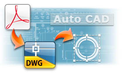 PDF to DWG, PDF to CAD