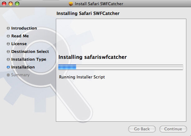 Install SWF Catcher for Safari