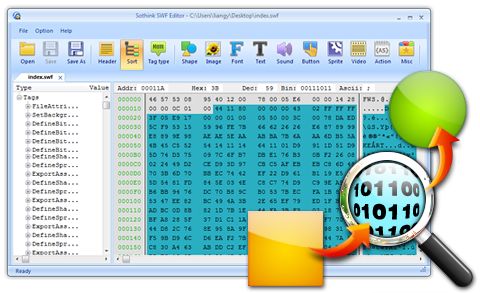 SWF Editor - Edit SWF by changing tag values