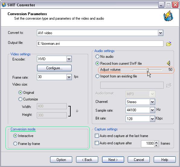 Flash to MPEG  converts swf to mpeg to achieve swf to dvd player.