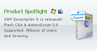 Flash SWF decompiler