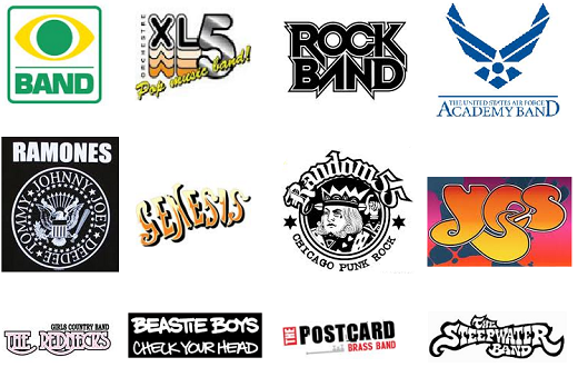 band logos
