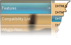 DHTML Menu Template