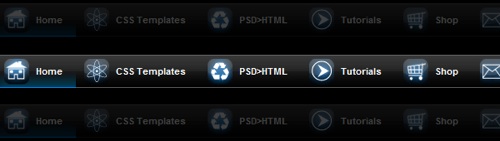 Website Menu - CSS Menu