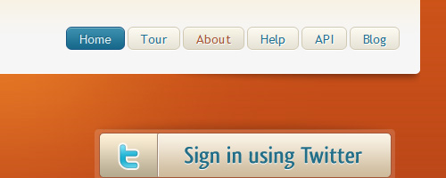 Nav Bar - Horizontal Menu