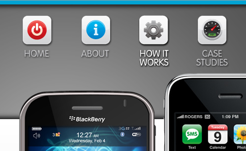 Nav Bar - Horizontal Menu