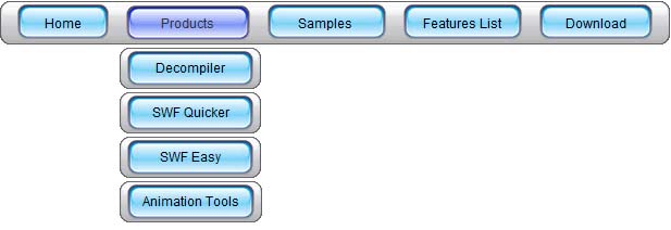 Nav Bar - Horizontal Menu