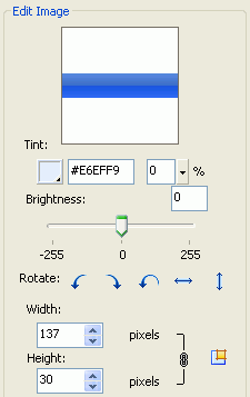 Edit image and save as custom resources