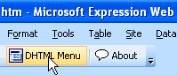 work with expression web
