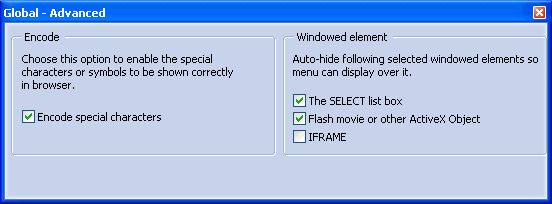 Dynamic Menu