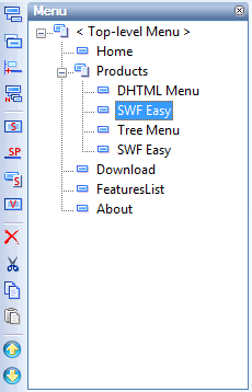 Menu Creator - Panel