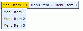 Tab Menu - Navigation Menu