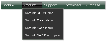 Windows Vista Menu - Navigation Menu