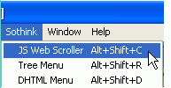 JavaScript Web Scroller - Integration with Dreamweaver