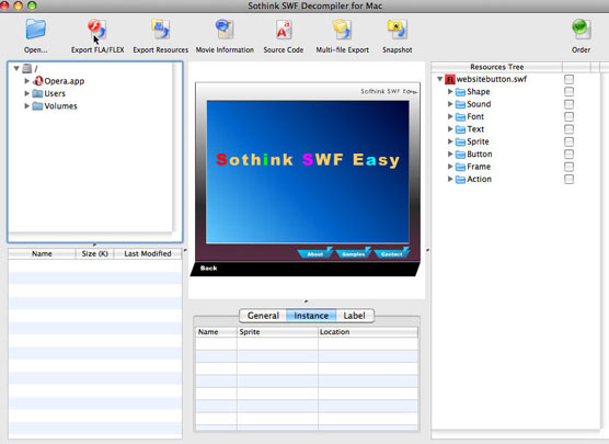 SWF Decompiler for Mac
