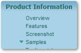 Tree Menu Samples