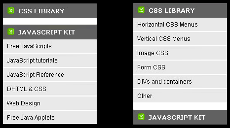 Tree Menus