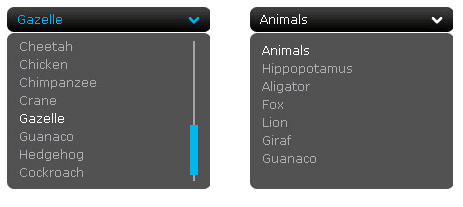 Menu Tree Samples