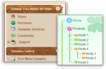 Tree Menu - Tree Menu Builder, Javascript Menu Builder