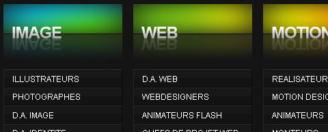 JavaScript menu - web menu