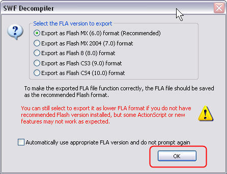 Clickteam - Flash Export Module