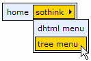 PHP drop down menu