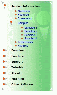 Menu Template Sample